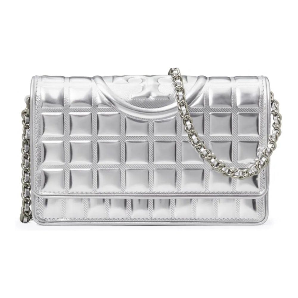 Tory burch - Sac à bandoulière 'Fleming Metallic' pour Femmes