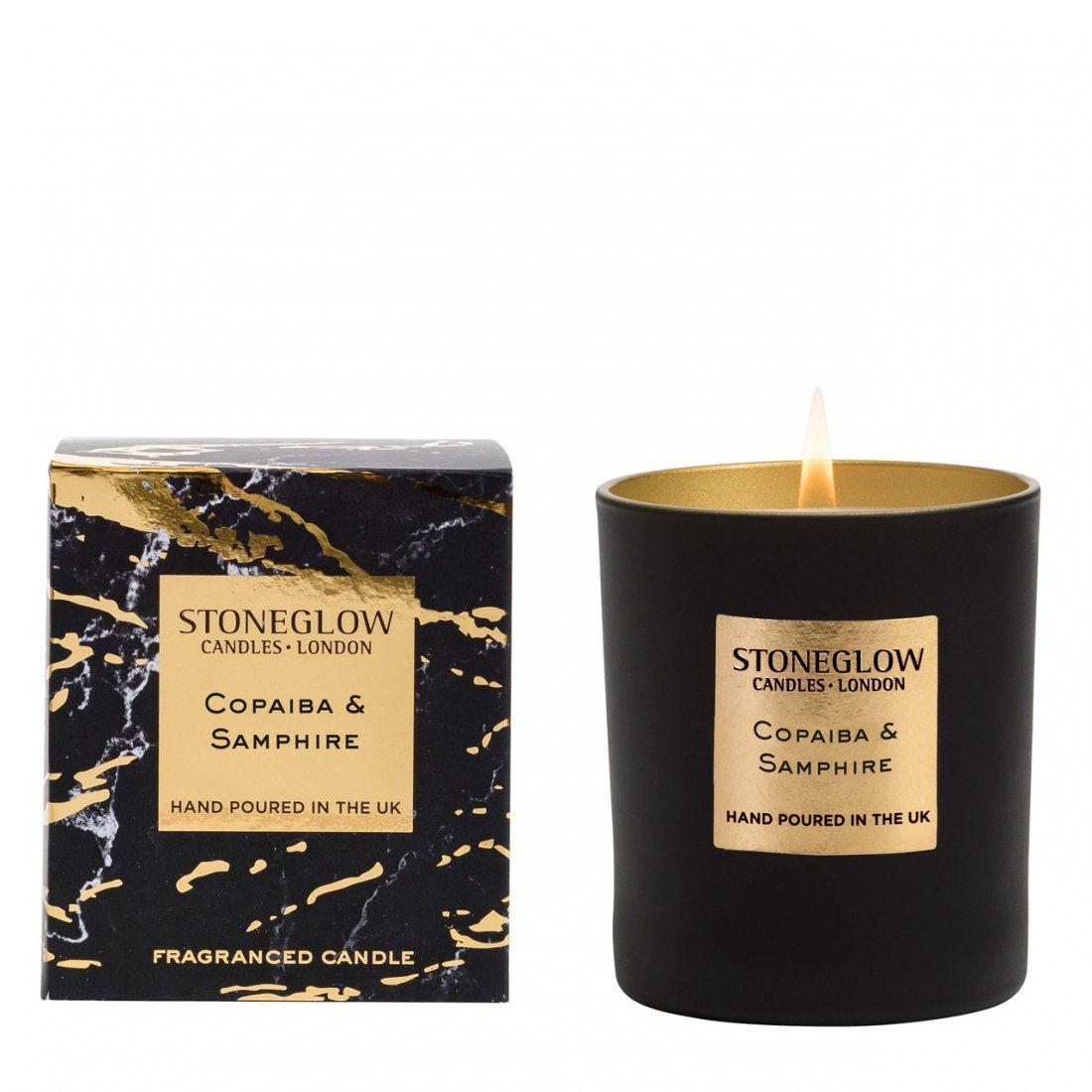 Stoneglow - Bougie parfumée 'Copaiba & Samphire' - 220 g
