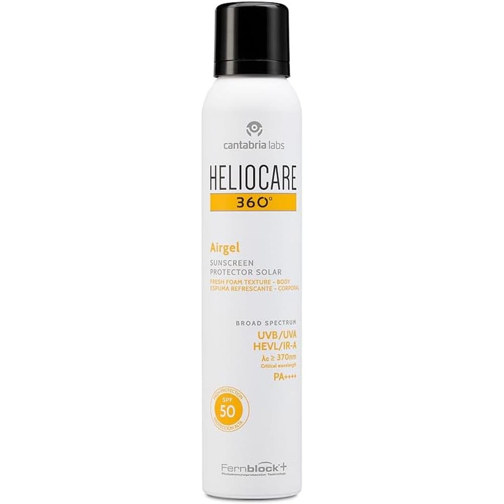 Heliocare - Crème solaire '360° Airgel Corporal SPF50+' - Tous types de peau, 200 ml