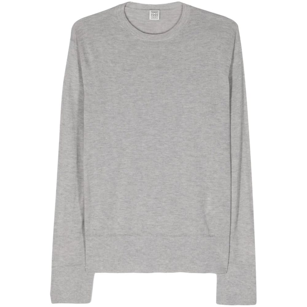 Toteme - Pull 'Crew-Neck Mélange' pour Femmes
