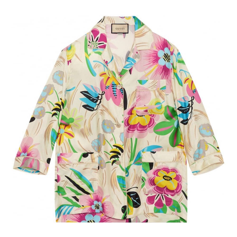 Gucci - Chemise 'Floral' pour Femmes