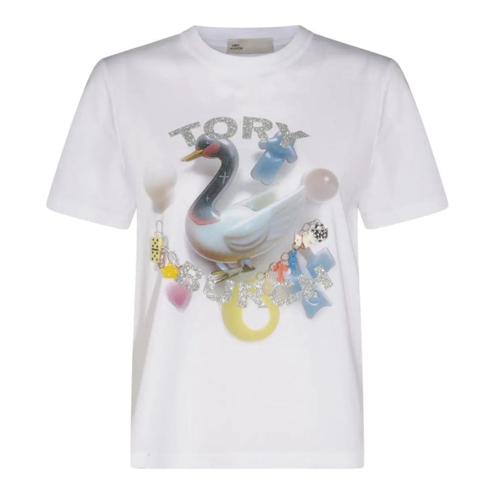 Tory burch - T-shirt 'Logo-Print' pour Femmes