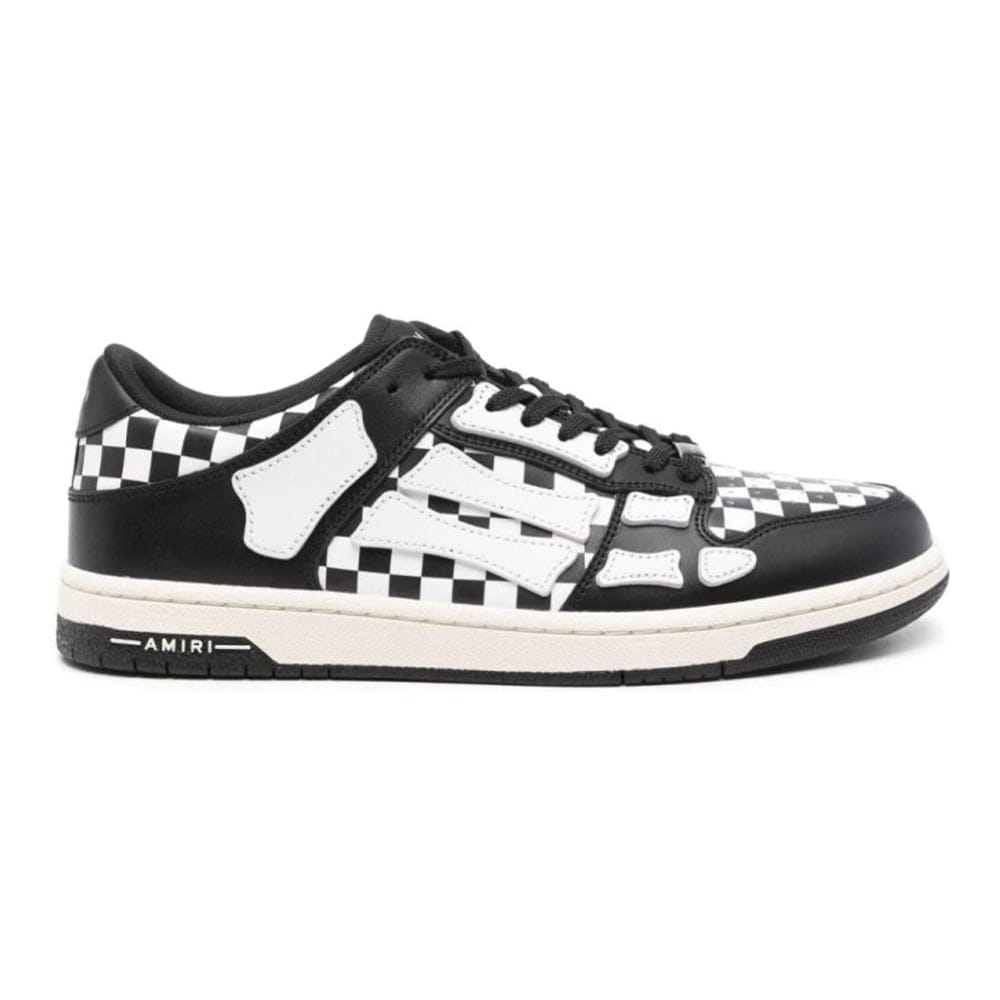 Amiri - Sneakers 'Skel Top Check-Pattern' pour Hommes