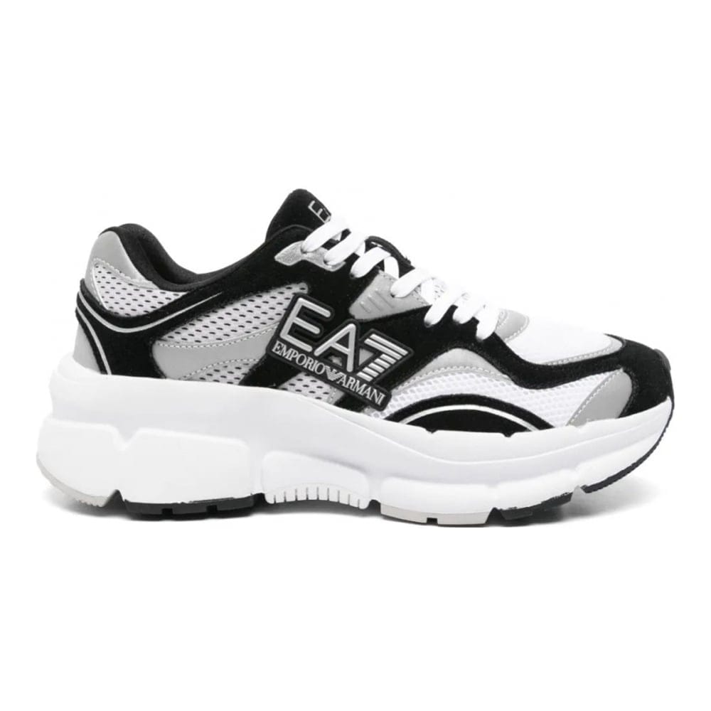 Ea7 emporio armani - "Sneakers 'Logo-Patch' pour Hommes"-7