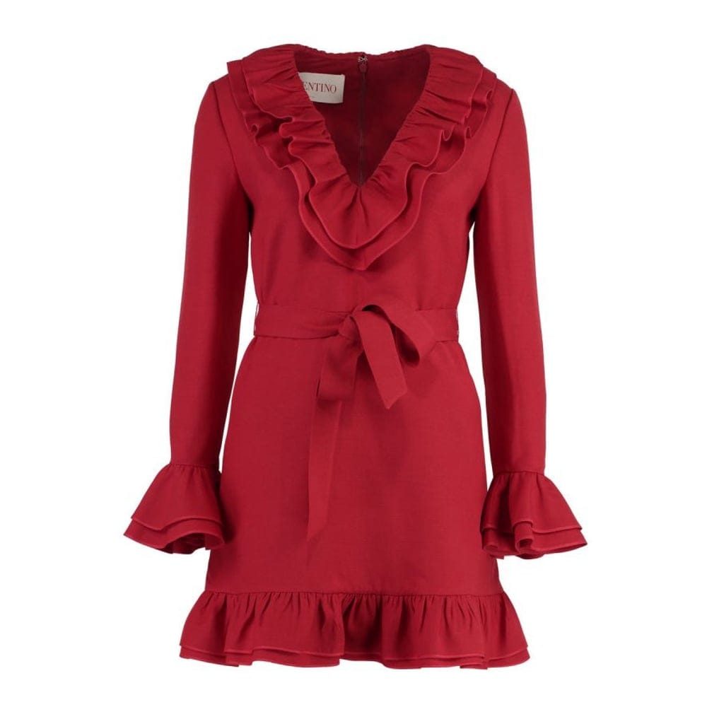 Valentino - Robe mini 'Ruffled' pour Femmes