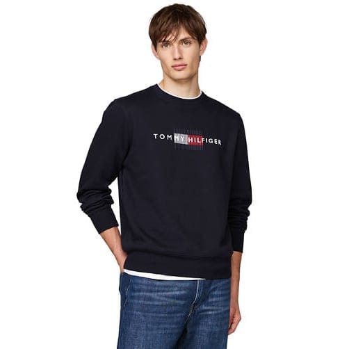 Tommy hilfiger - "Pull 'Flag Logo Embroidered' pour Hommes"