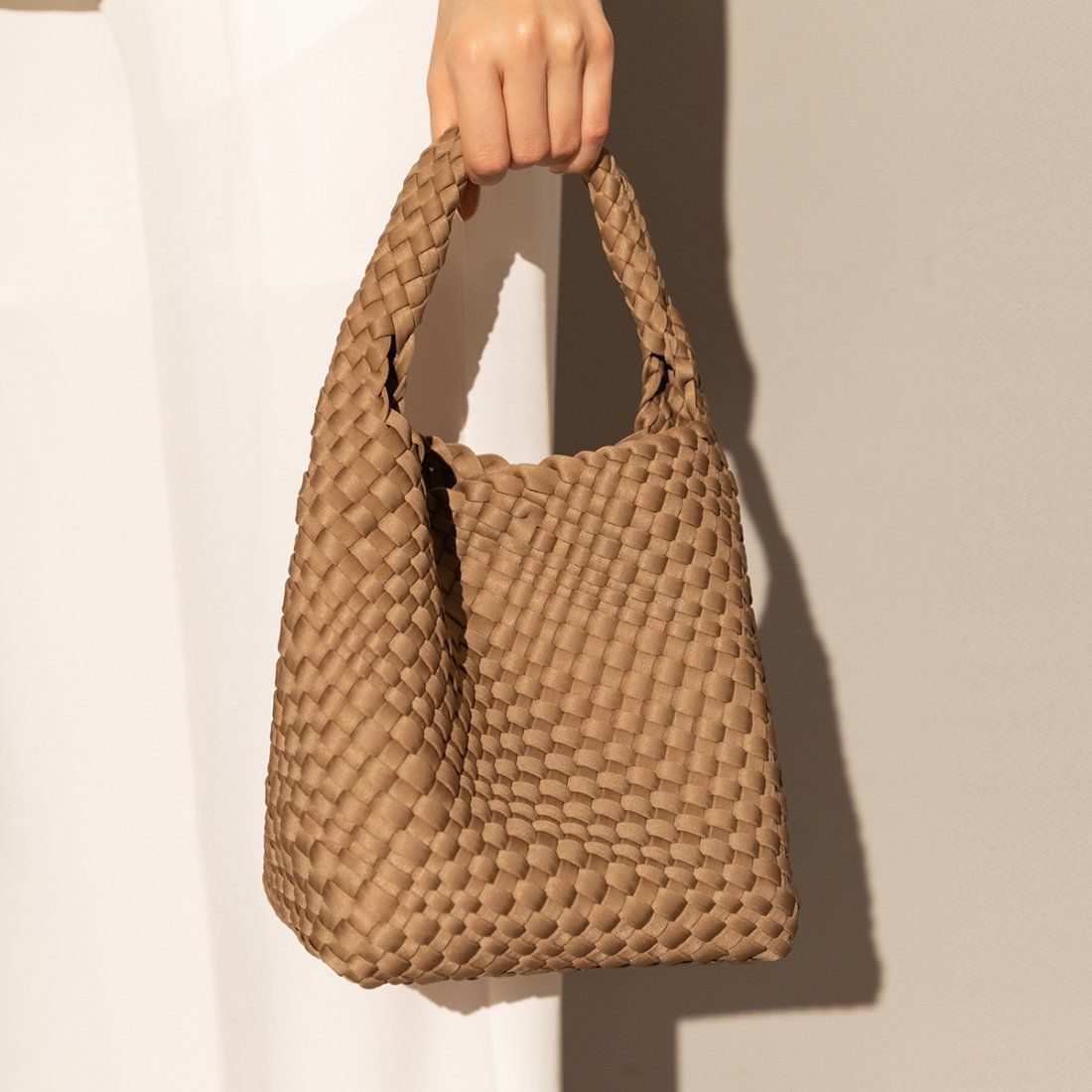 Cilela - Sac à main 'Earthy Medium Woven Large' pour Femmes