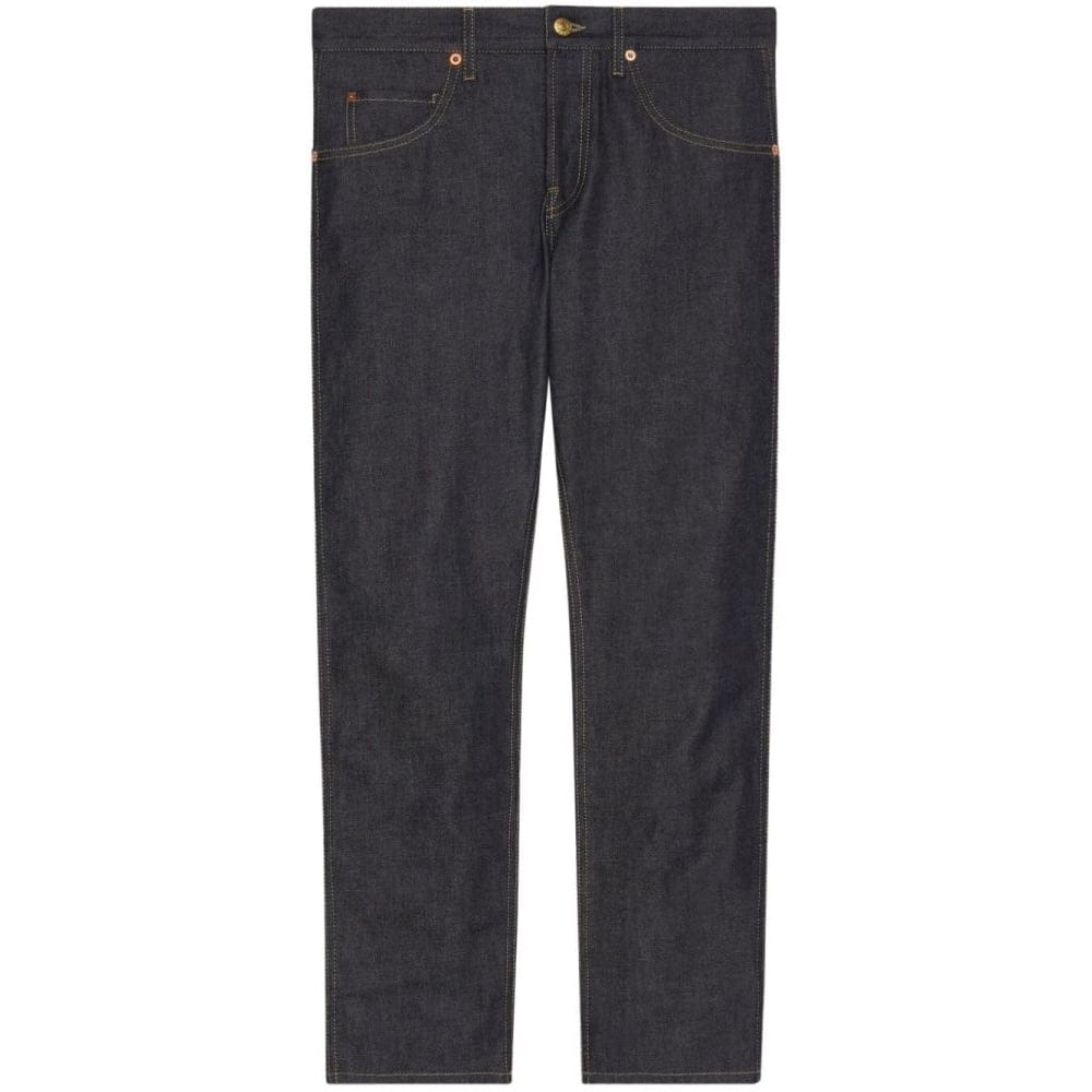 Gucci - Jeans 'Contrast-Stitching' pour Hommes