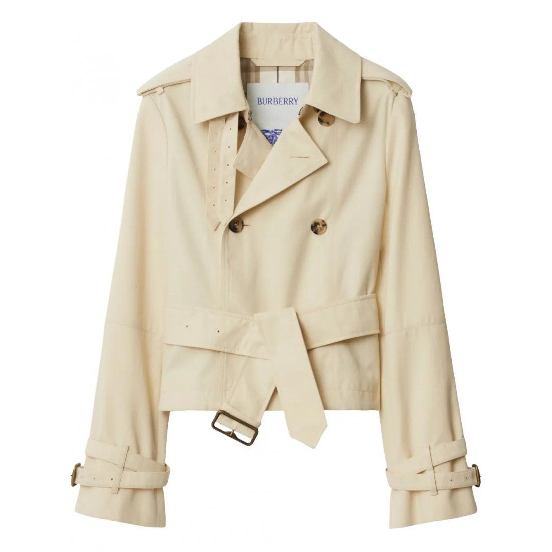 Burberry - Trench 'Cropped' pour Femmes