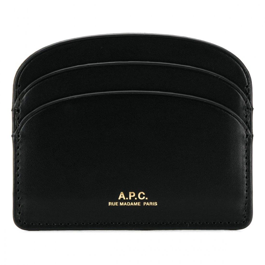 A.P.C. - Porte-carte 'Demi Lune' pour Femmes