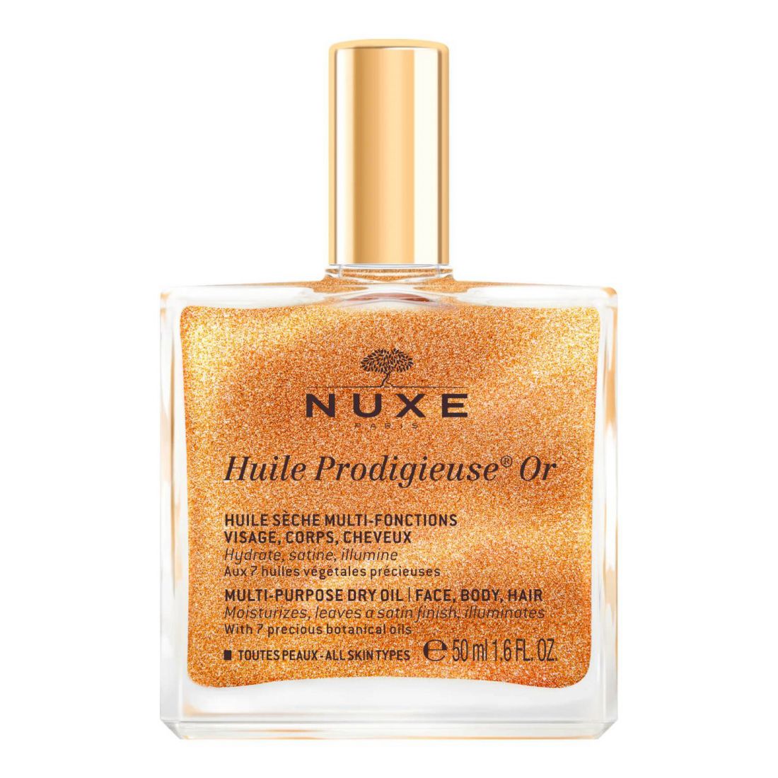 Nuxe - Huile visage, corps et cheveux 'Huile Prodigieuse® Or' - 50 ml