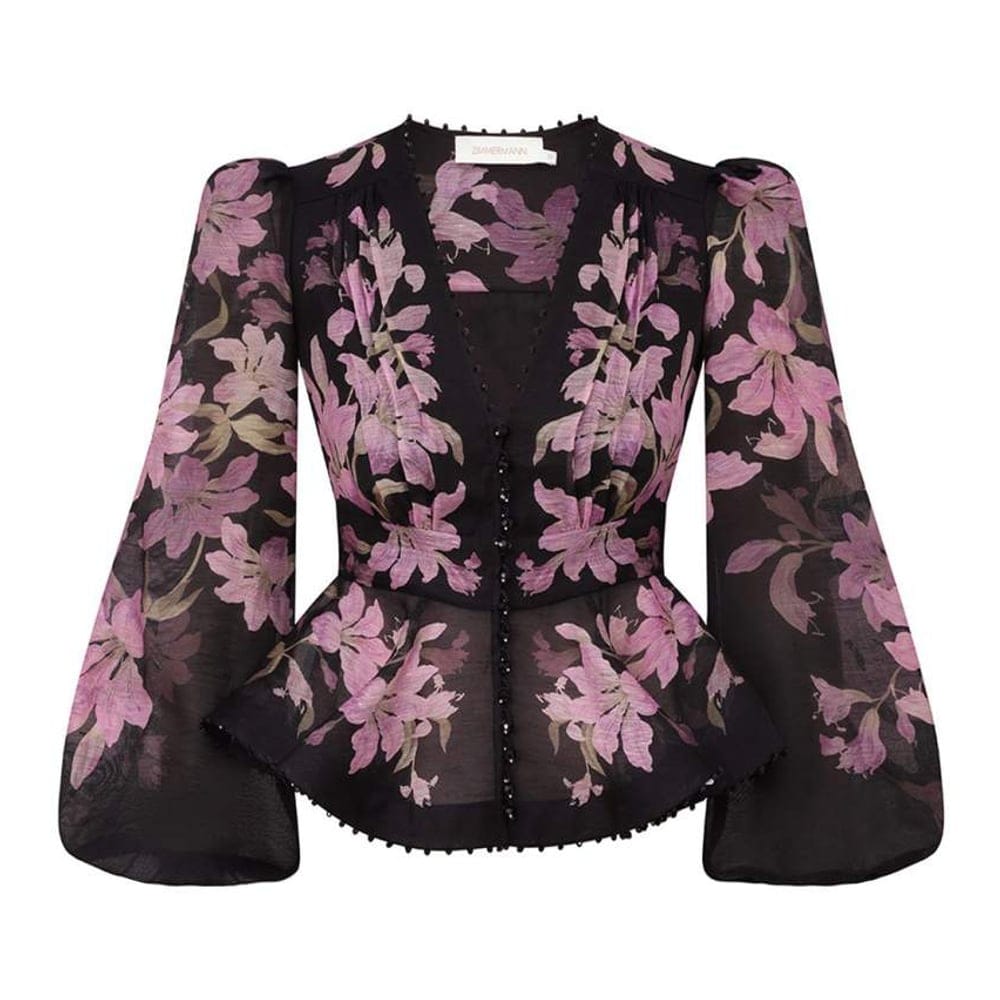 Zimmermann - Blouse à manches longues 'Dawning Beaded' pour Femmes