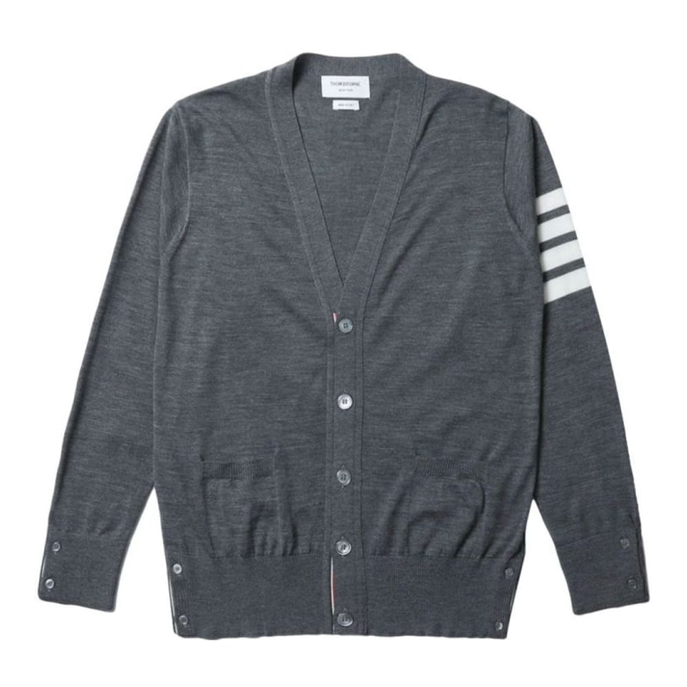 Thom browne - Cardigan '4-Bar Knitted' pour Hommes