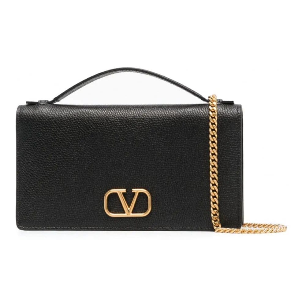 Valentino garavani - Portefeuille avec chaîne 'VLogo Signature' pour Femmes