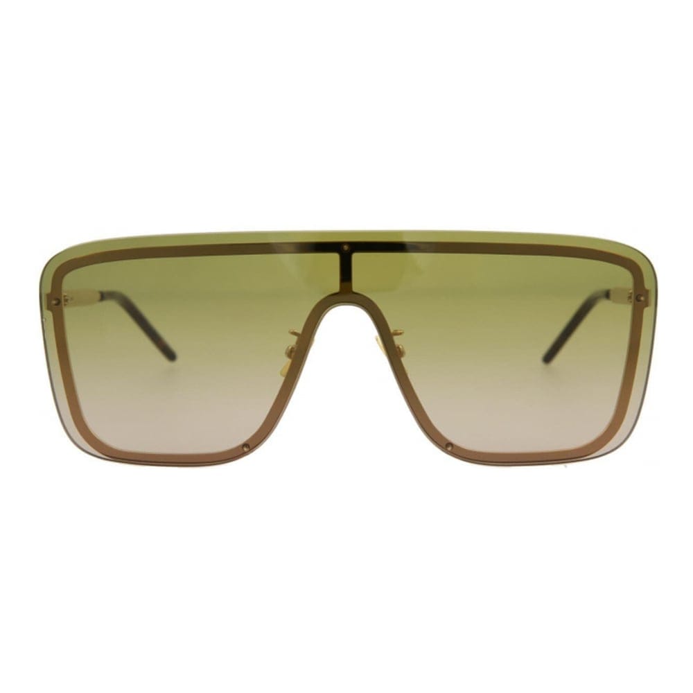 Saint laurent - Lunettes de soleil 'Shield Wrap' pour Hommes
