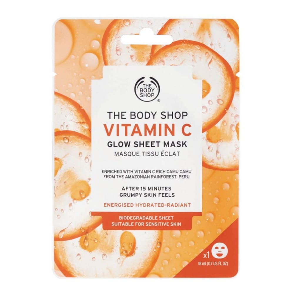 The Body Shop - Masque en feuille 'Vitamin C Glow' - 18 ml