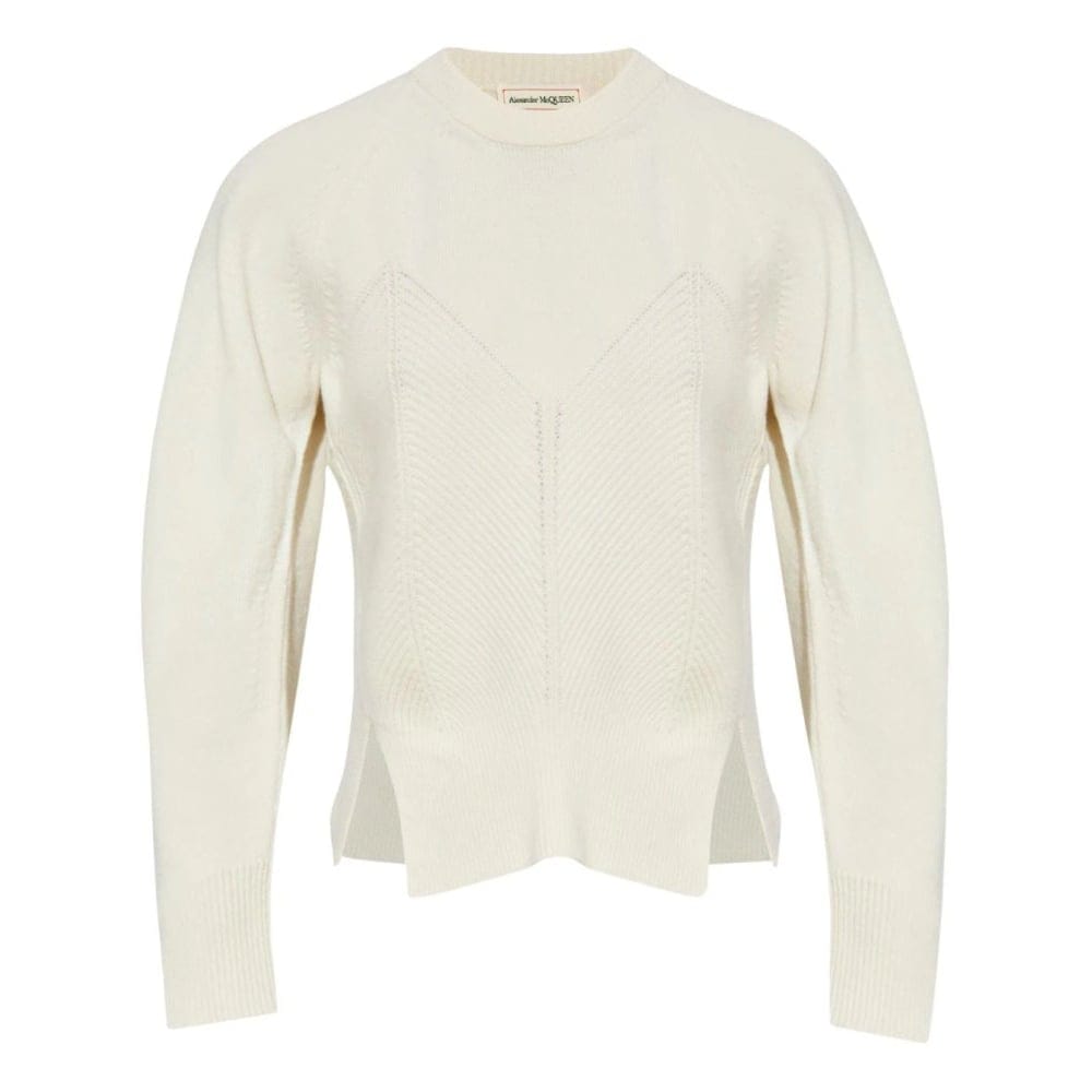Alexander mcqueen - Pull 'Corset-Style Ribbed' pour Femmes