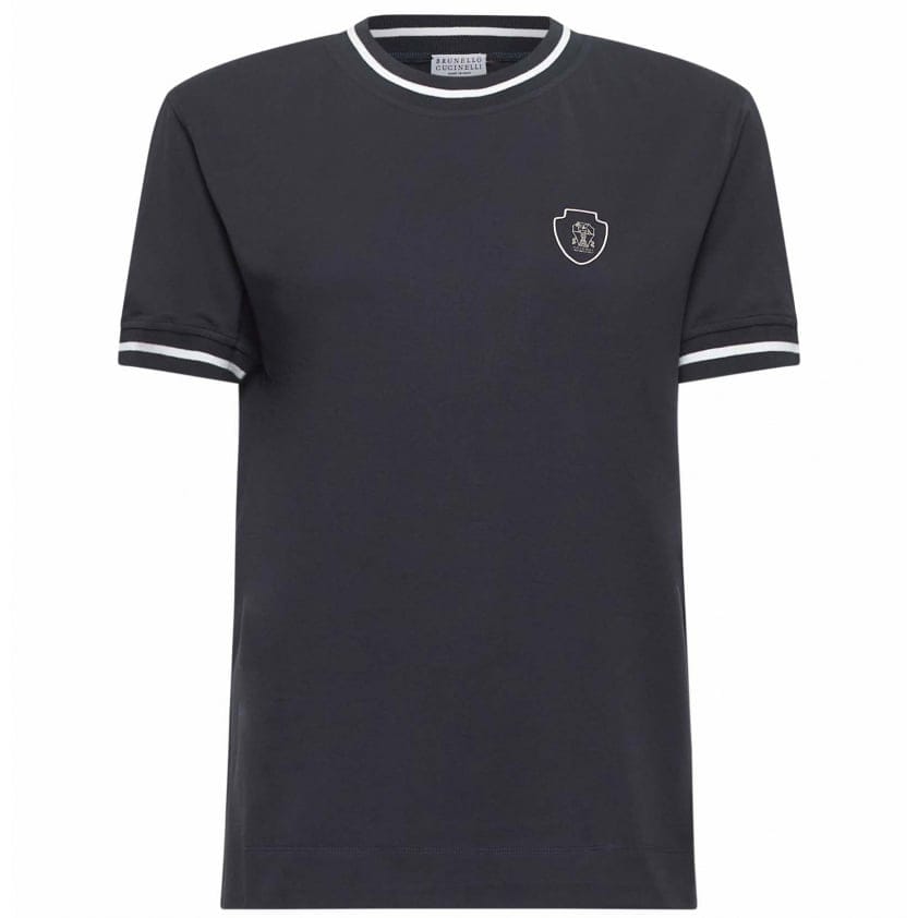 Brunello cucinelli - T-shirt 'Logo' pour Femmes
