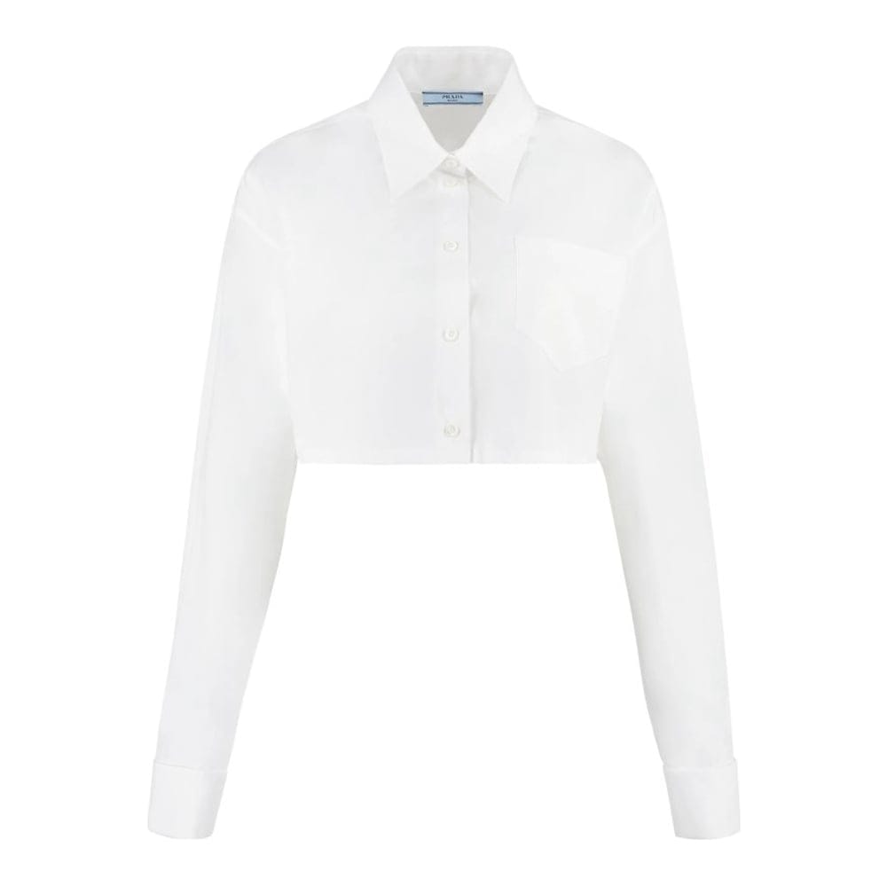 Prada - Chemise 'Cropped' pour Femmes