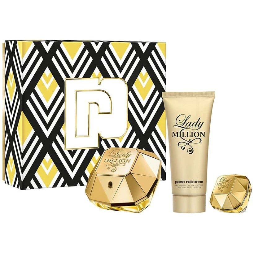 Paco Rabanne - Coffret de parfum 'Lady Million' - 3 Pièces