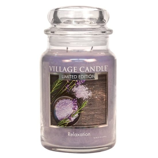Village candle - Bougie parfumée 'Relaxation' - 737 g