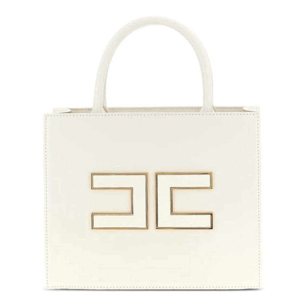 Elisabetta franchi - Sac Cabas 'Logo-Plaque' pour Femmes