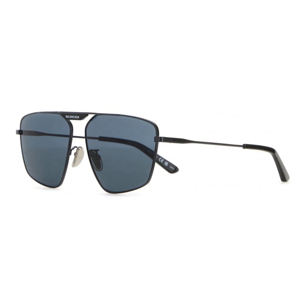 Balenciaga - Lunettes de soleil 'Metal Tag 2.0 Navigator' pour Femmes