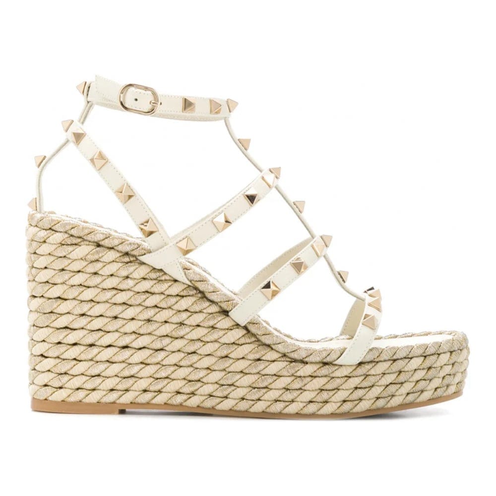 Valentino garavani - Sandales compensées 'Rockstud' pour Femmes
