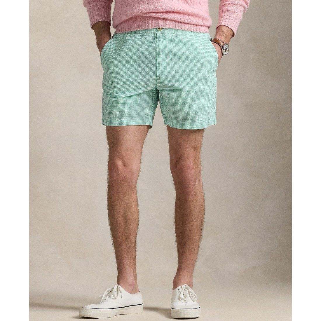 Polo ralph lauren - "Short 'Polo Prepster Seersucker' pour Hommes"