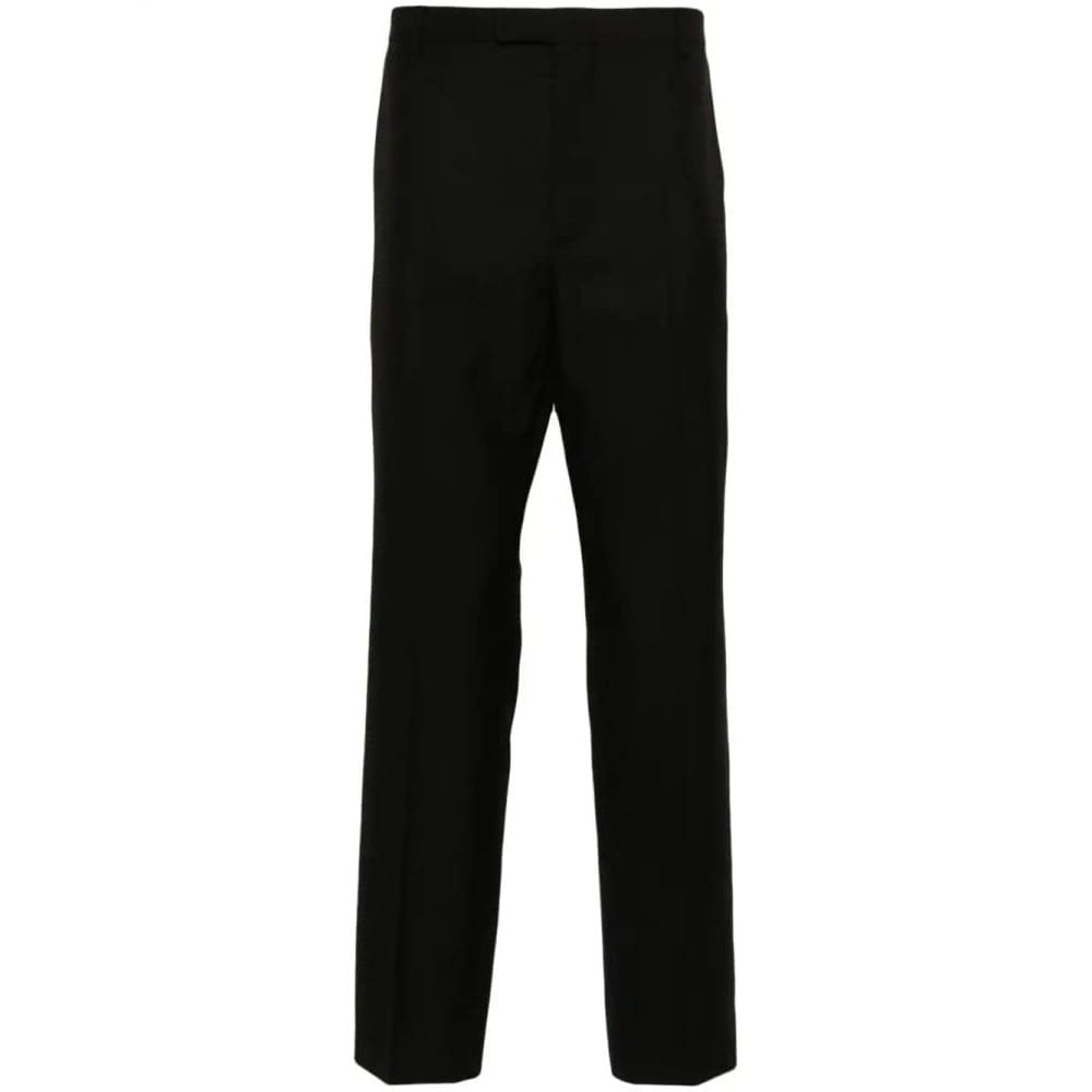 Gucci - Pantalon 'Logo-Embroidered Twill Tailored' pour Hommes
