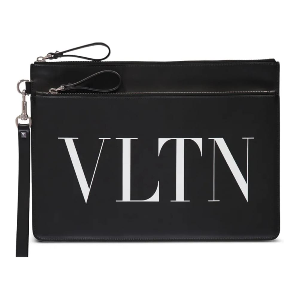 Valentino garavani - Pochette 'Logo-Print' pour Hommes