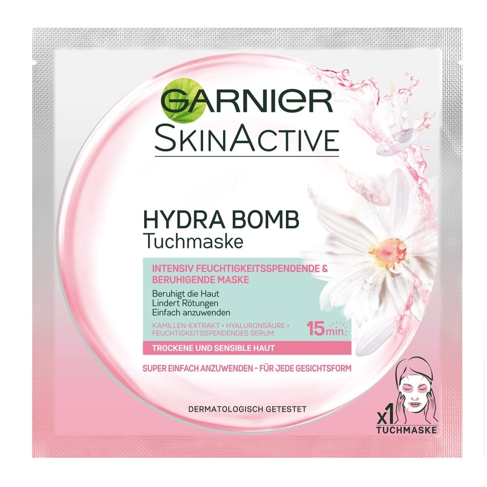 Garnier - Masque 'Skinactive Tissue Apaisant Hydra Bomb' - 32 g