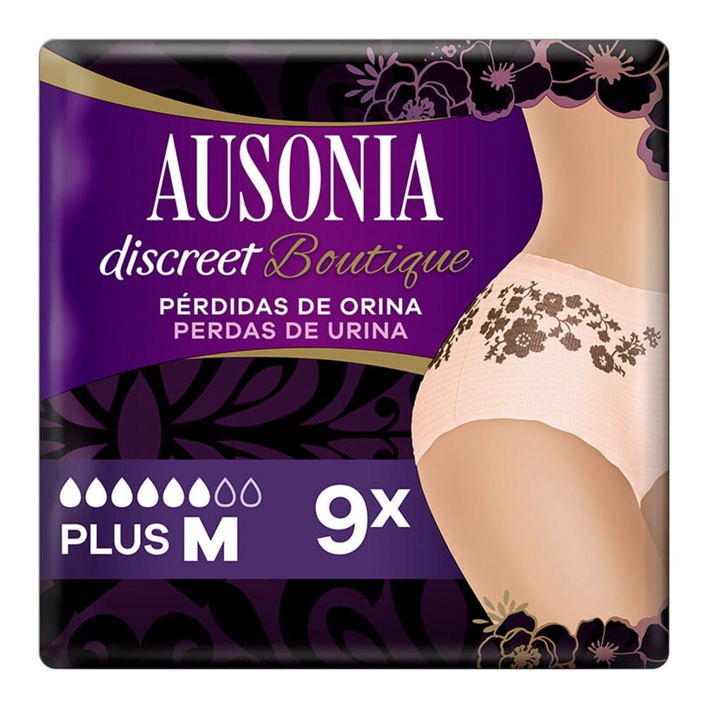 Ausonia - Pantalons pour l'Incontinence 'Discreet Boutique' - TM 9 Pièces