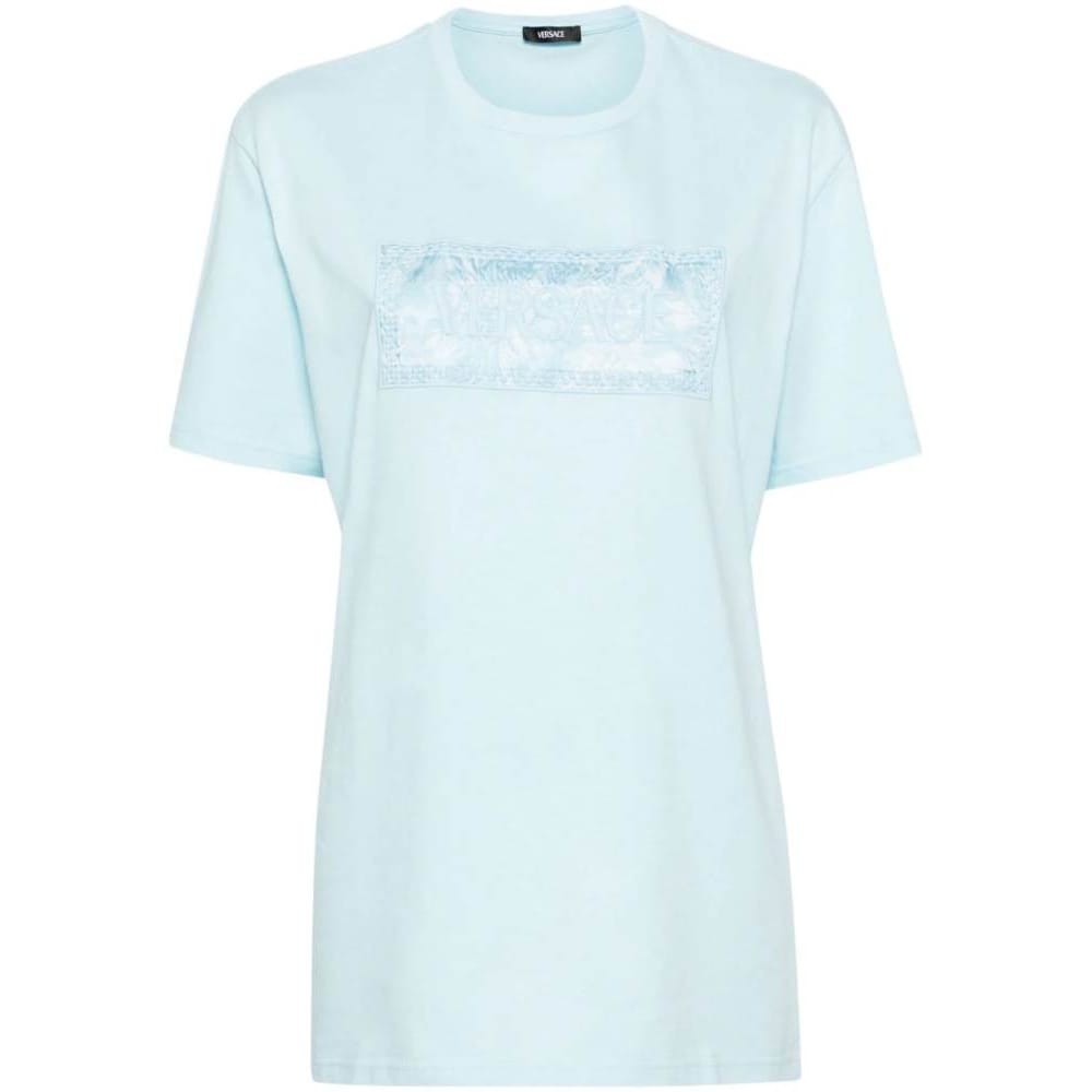 Versace - T-shirt 'Barocco Patch' pour Femmes