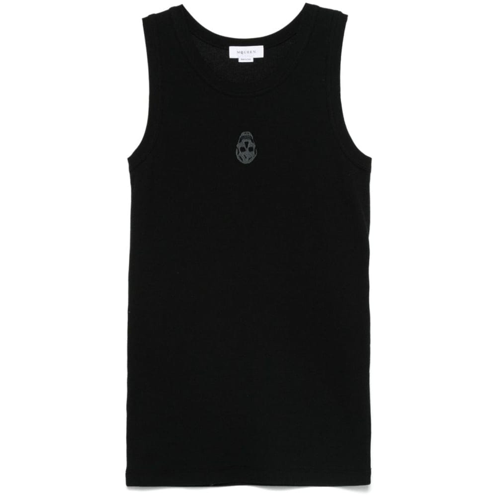 Alexander mcqueen - Débardeur 'Skull-Embroidered' pour Hommes