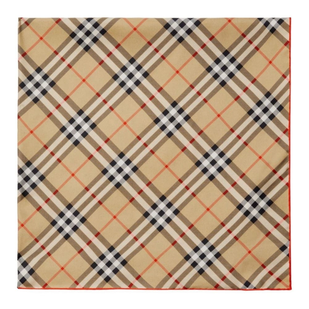 Burberry - Foulard en soie 'Vintage Check' pour Femmes