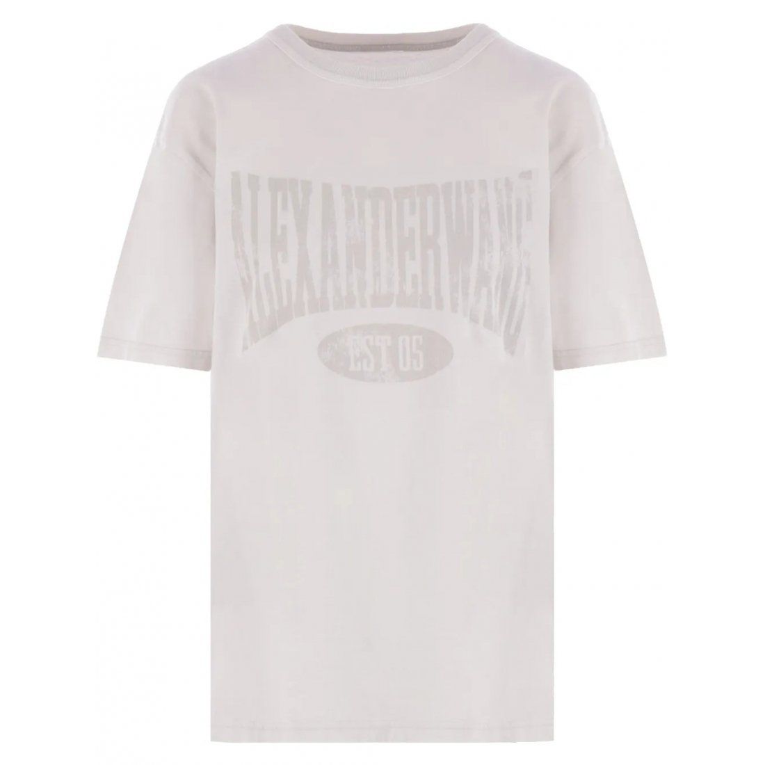 T by alexander wang - T-shirt 'Logo-Print' pour Femmes