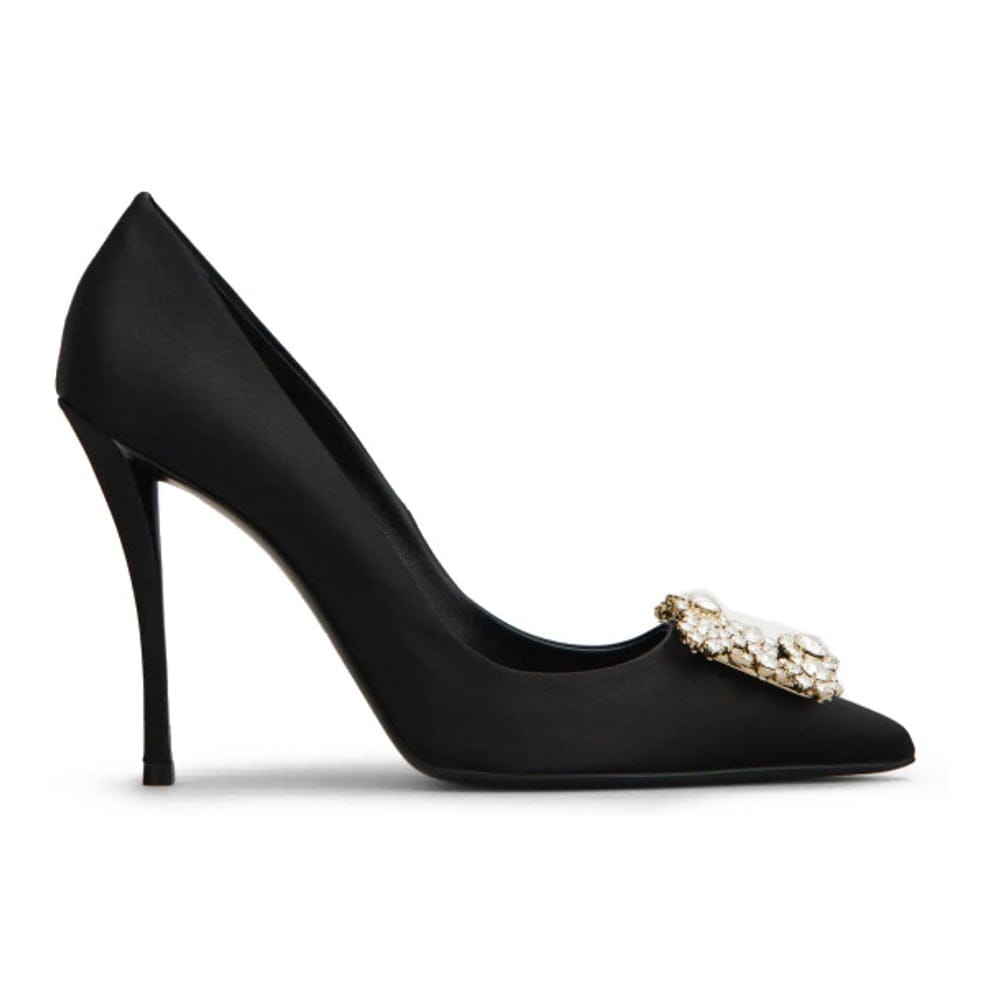 Roger vivier - Escarpins 'Flower Strass Buckle' pour Femmes