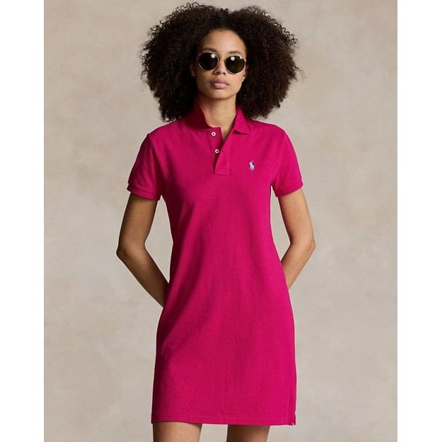 Polo ralph lauren - 'Cotton Mesh Polo Dress' pour Femmes