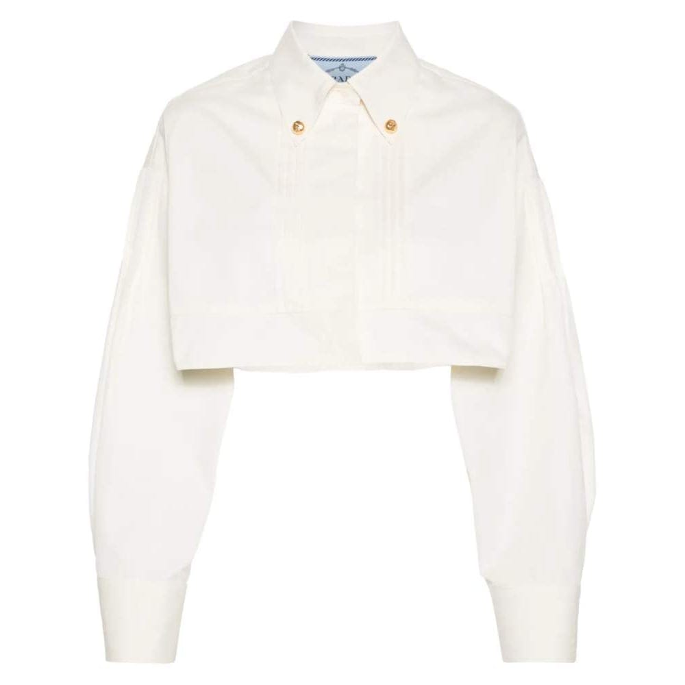 Prada - Veste courte 'Pintuck-Detail' pour Femmes