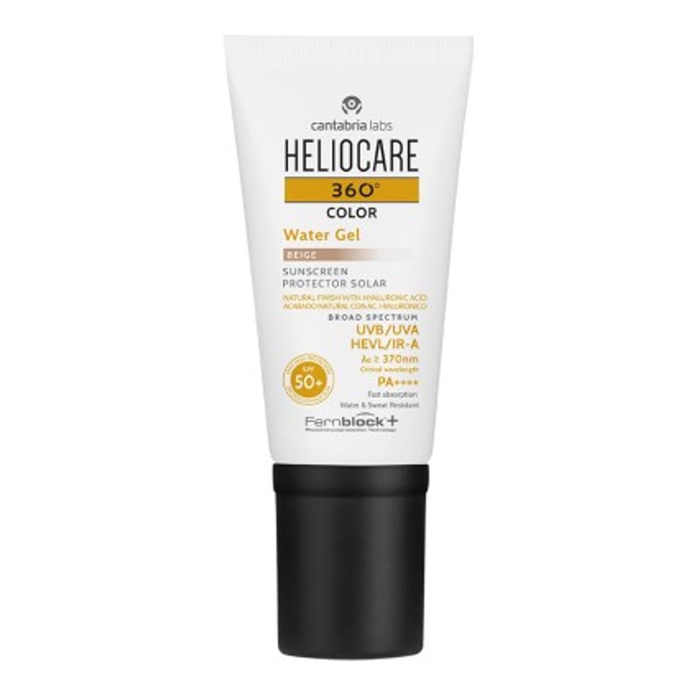 Heliocare - Crème solaire pour le visage '360° Color Water Gel SPF50+' - Beige 50 ml
