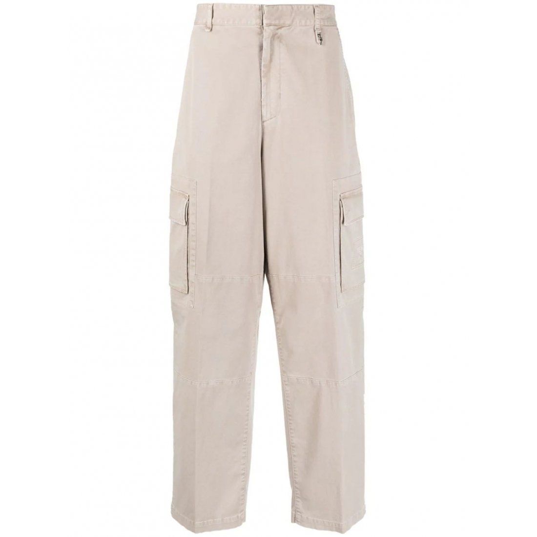 Fendi - Pantalon cargo 'Logo -Patch' pour Hommes