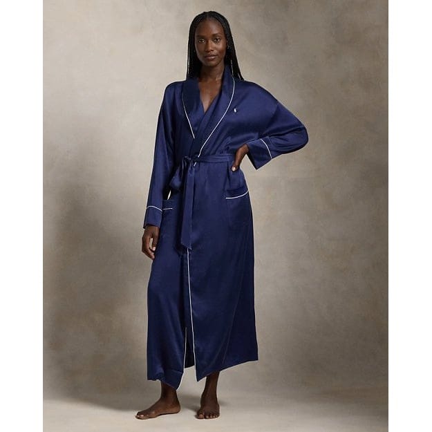 Polo ralph lauren - 'Stretch Silk Bath Robe' pour Femmes