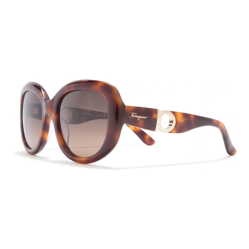 Ferragamo - '53mm Oversized Sunglasses' pour Femmes