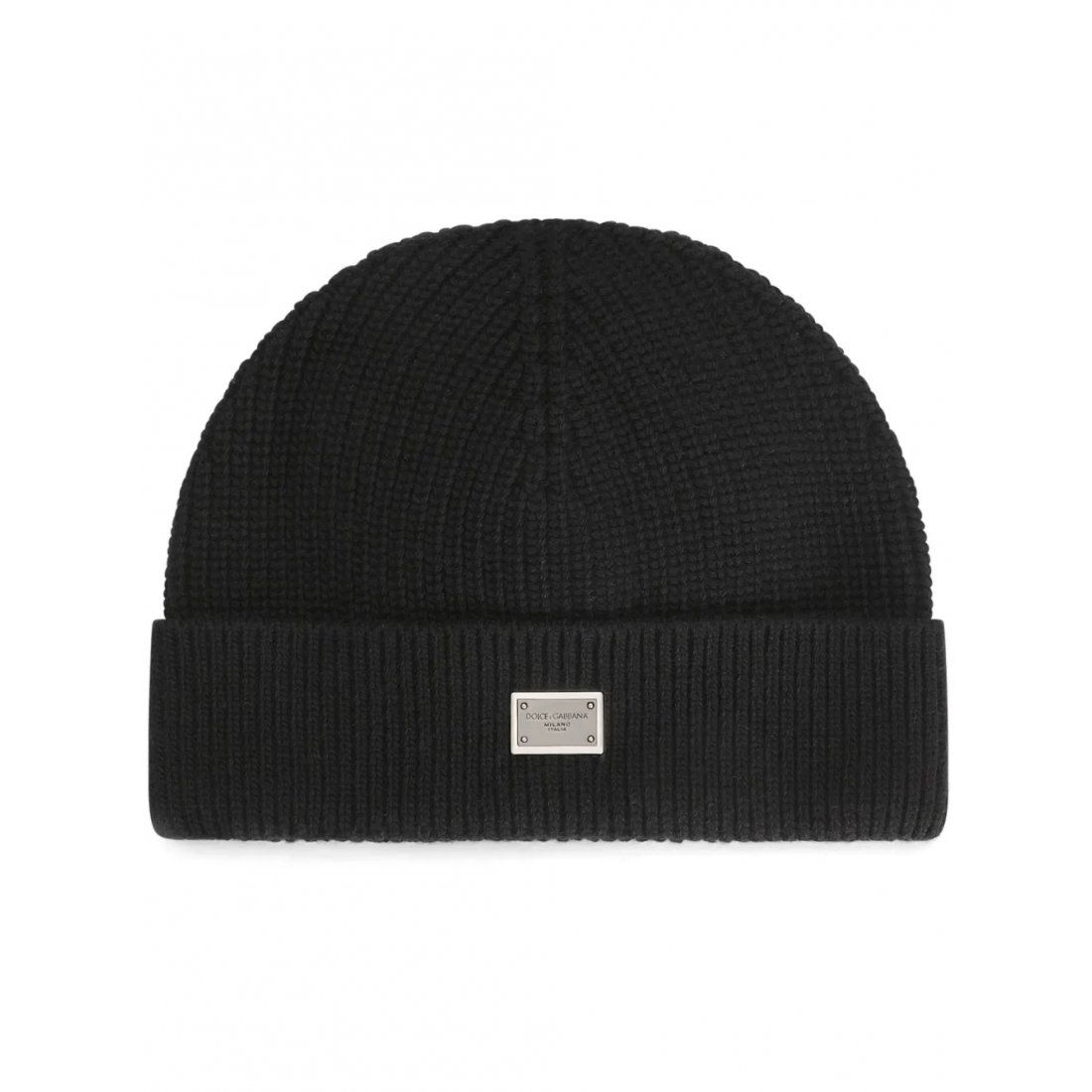 Dolce&gabbana - Bonnet 'Ribbed-Knit' pour Hommes