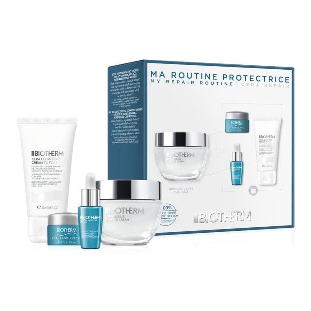 Biotherm - Coffret de soins de la peau 'Cera Repair Routine' - 50 ml, 4 Pièces