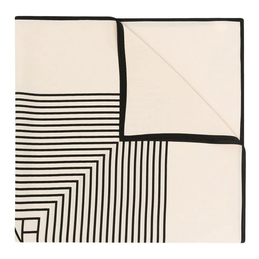 Toteme - Foulard en soie 'Stripe' pour Femmes