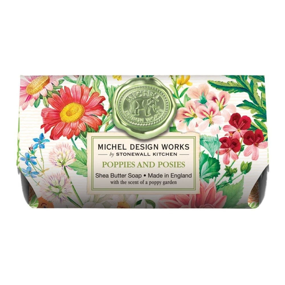 Michel design works - Pain de savon 'Poppies and Posies' - 246 g