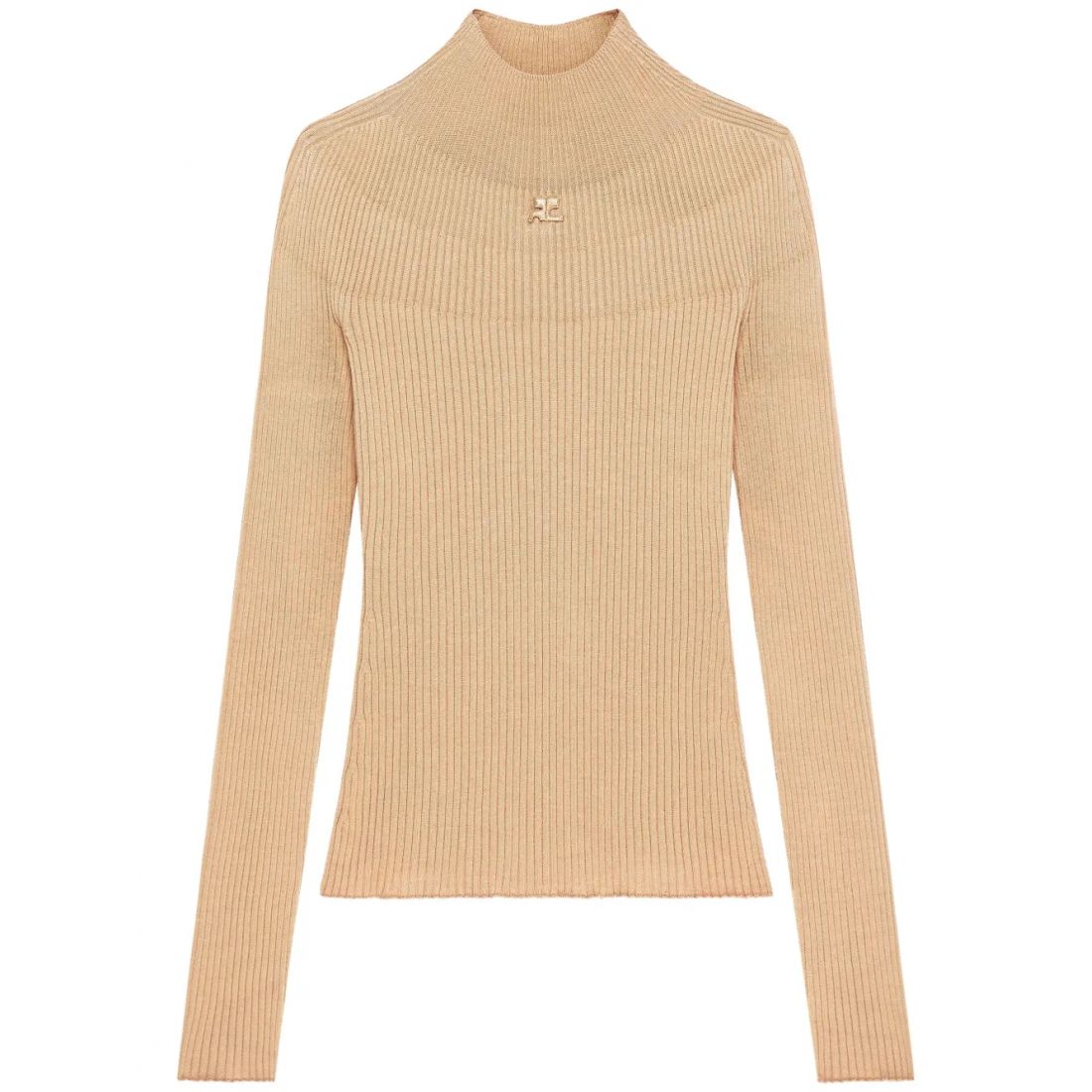Courrèges - Pull à col roulé 'Solar' pour Femmes