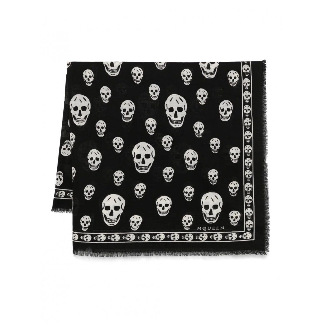 Alexander mcqueen - Foulard 'Classic Skull' pour Femmes